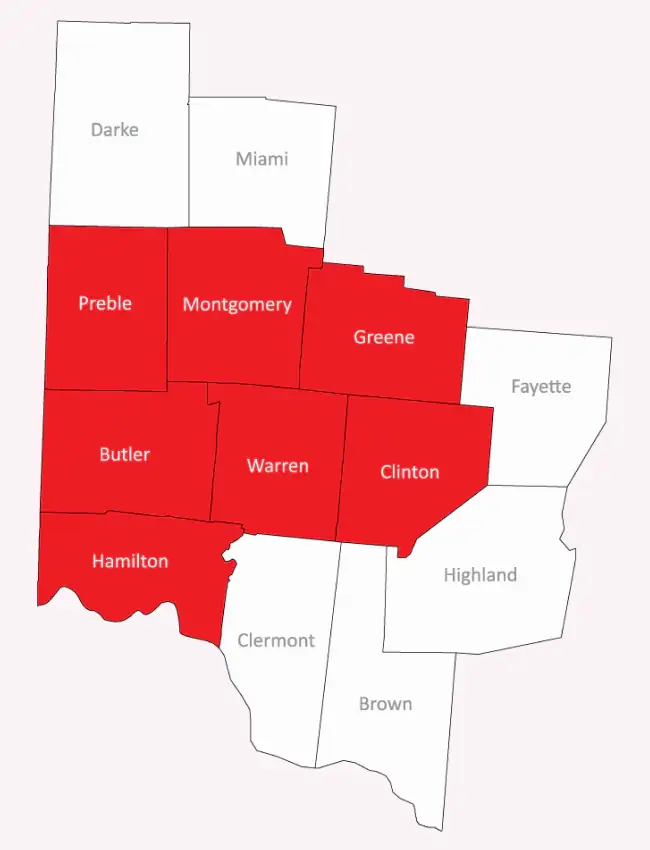 Service Area Map